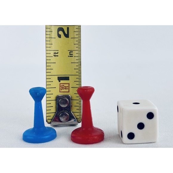 1974‎ Easy Money Milton Bradley Game Original Replacement Parts - Pieces Dice - Picture 4 of 4